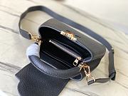 Louis Vuitton LV Capucines Mini Black 21x8x13.6cm - 6