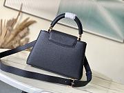 Louis Vuitton LV Capucines BB Black Bag 27x17.3x9cm - 3