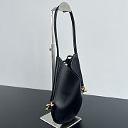 Bottega Veneta Small Solstice Black Leather Bag 30x26x2cm - 6