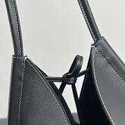 Bottega Veneta Solstice Bag Black Leather 44x37.5x2cm - 4