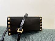 Valentino Garavani Rockstud Alcove Box Black 19x12x8cm - 5