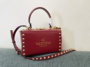 Valentino Garavani Rockstud Alcove Box Red 19x12x8cm - 1