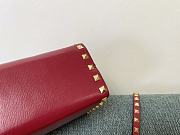 Valentino Garavani Rockstud Alcove Box Red 19x12x8cm - 3