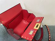 Valentino Garavani Rockstud Alcove Box Red 19x12x8cm - 4