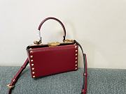 Valentino Garavani Rockstud Alcove Box Red 19x12x8cm - 2