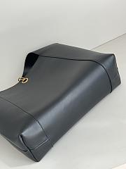 YSL Tanger Leather Black Bag 28x30x9cm - 4