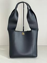 YSL Tanger Leather Black Bag 28x30x9cm - 2