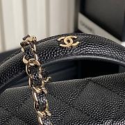 Chanel Vanity Case Black Caviar 17x19.5x5cm - 6