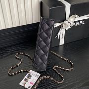 Chanel Vanity Case Black Caviar 17x19.5x5cm - 2