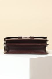 Hermes Constance Chevre Brownish Red 18cm - 5