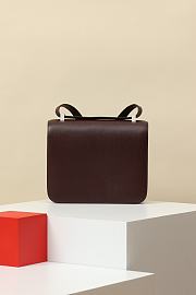 Hermes Constance Chevre Brownish Red 18cm - 4