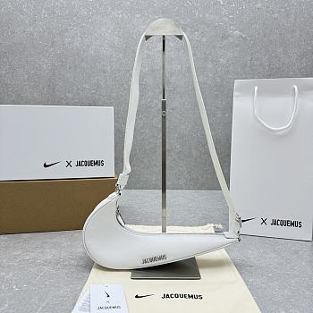 Nike x Jacquemus Le Swoosh White Bag 30x8.5cm