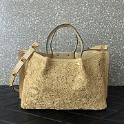 Valentino Medium Shopping Bag Raffia 35x25x17cm - 2