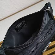 Prada Re-Nylon Shoulder Bag Black 19x14.5x2.5cm - 5