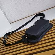 Prada Re-Nylon Shoulder Bag Black 19x14.5x2.5cm - 3
