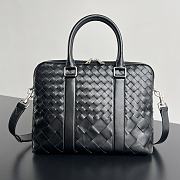 Bottega Veneta Slim Intrecciato Briefcase 35.5x28x7.5cm - 1