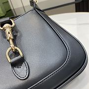 Gucci Jackie Notte Mini Bag Black Leather 19.5x18x3.5cm - 2