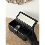 Chanel Vintage Vanity Bag Black 22x10x8.5cm - 6