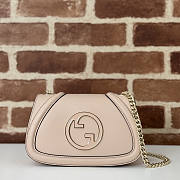 Gucci Blondie Mini Shoulder Bag Light Pink 21.5x11x8cm - 1