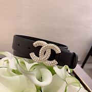 Chanel Black Belt 04 3cm - 1