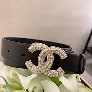 Chanel Black Belt 04 3cm - 3