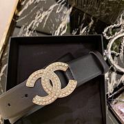 Chanel Black Belt 04 3cm - 2