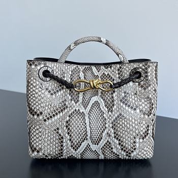 Bottega Veneta Andiamo Small Python Roccia 25x22x10.5cm