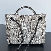 Bottega Veneta Andiamo Small Python Roccia 25x22x10.5cm - 2