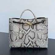 Bottega Veneta Medium Andiamo Python Roccia 32x25x11cm - 1