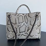 Bottega Veneta Medium Andiamo Python Roccia 32x25x11cm - 2