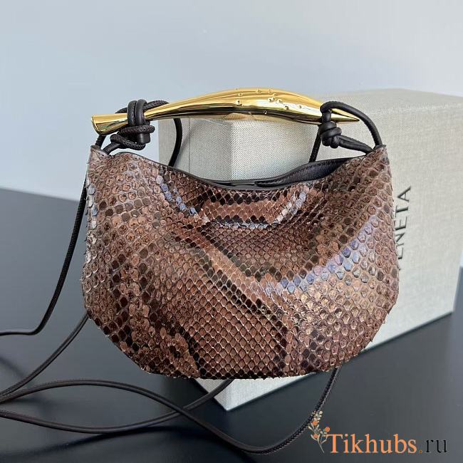 Bottega Veneta Baby Sardine Python 20x12x2.5cm - 1