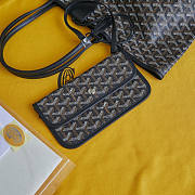 Goyard Saint Louis Tote PM Black 34x15x28cm - 2