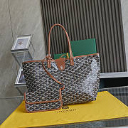 Goyard Saint Louis Tote PM Brown 34x15x28cm - 1