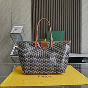 Goyard Saint Louis Tote PM Brown 34x15x28cm - 3