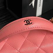 Chanel Vanity Case Pink Caviar 17x19.5x5cm - 5