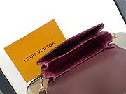 Louis Vuitton LV Pochette Metis Wine Bag 25x18.5x6cm - 6