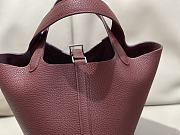 Hermes Picotin Wine Bag 18x13x9cm - 3