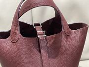 Hermes Picotin Wine Bag 18x13x9cm - 2