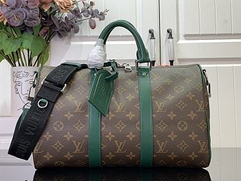 Louis Vuitton LV Keepall 35 Monogram Green 34x21x16cm