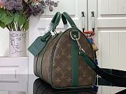 Louis Vuitton LV Keepall 35 Monogram Green 34x21x16cm - 5