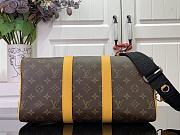 Louis Vuitton LV Keepall 35 Monogram Yellow 34x21x16cm - 5