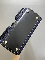 Delvaux Brillant Denim Bag 28x14x22cm - 6