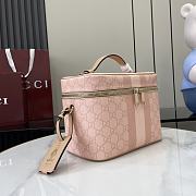 Gucci Ophidia Medium Travel Bag Pink 25x17.5x15cm - 5