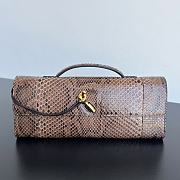 Bottega Veneta Andiamo Clutch Python Bag 31x13x3cm - 1