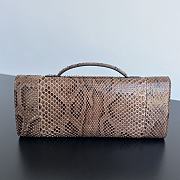 Bottega Veneta Andiamo Clutch Python Bag 31x13x3cm - 3