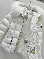 Moncler White Winter Jacket - 5