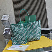 Goyard Saint Louis Tote PM Green 34x15x28cm - 1