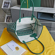 Goyard Saint Louis Tote PM Green 34x15x28cm - 5