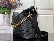 Louis Vuitton LV Coussin Hobo MM Black 38x33x10cm - 4