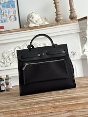 Hermes Herbag 31 Zip Black 31cm - 4